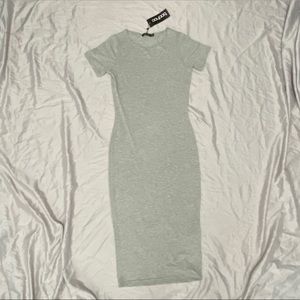 NWT Boohoo Bodycon Midi Dress